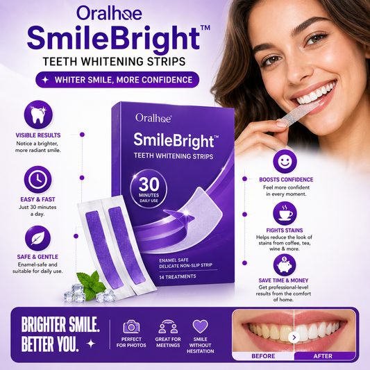 Oralhoe SmileBright™ Teeth Whitening Strips