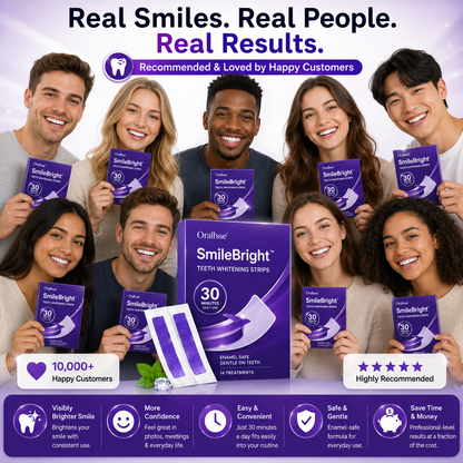 Oralhoe SmileBright™ Teeth Whitening Strips